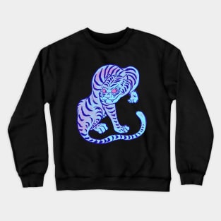 Neon Tiger Crewneck Sweatshirt